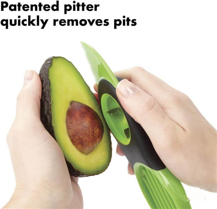 OXO Good Grip 3-In-1 Avocado Slicer, Green