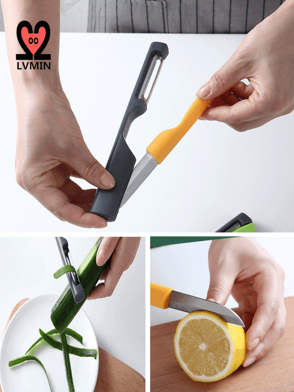 Peeler And Knife In 1