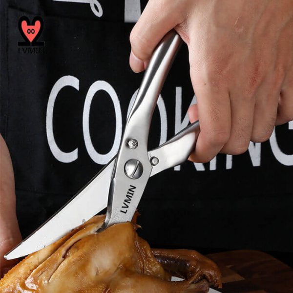 Poultry Shears Cutting