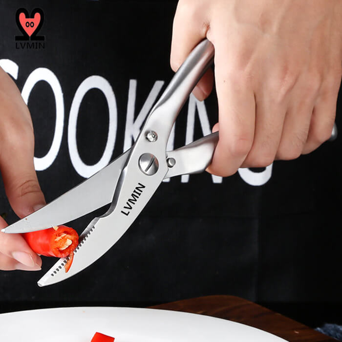 Professional Poultry Shears - Ultra Sharp and Heavy Duty Kitchen Scissors 